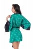 Damski szlafrok Aster Robe zielony S/M